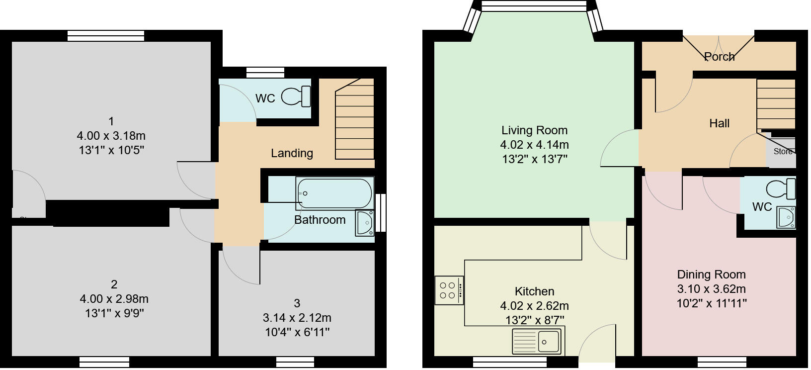 Hardy Lane , Chorlton floorplan