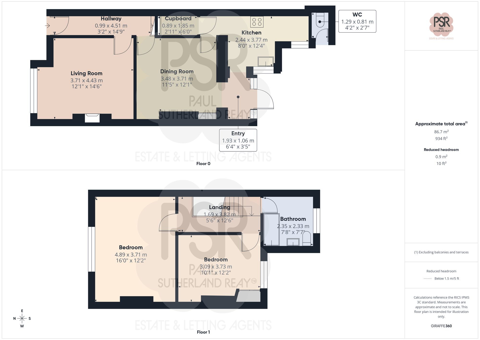 Church Road, New Mills, SK22 floorplan
