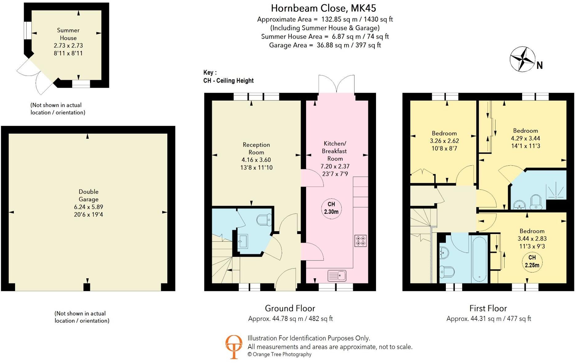 Hornbeam Close, Silsoe, MK45 floorplan