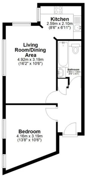 Scott Lidgett Crescent, London, SE16 floorplan