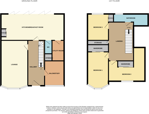 Old Church Road, Water Orton, Birmingham, Warwickshire, B46 floorplan
