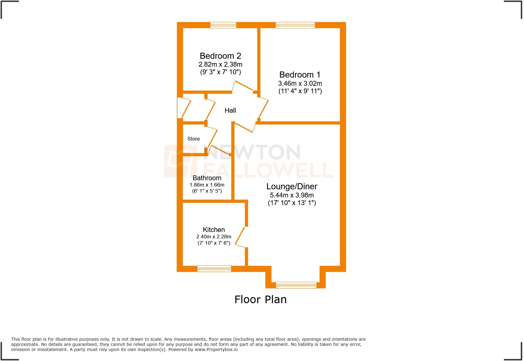 Peggs Close, Leicester, LE9 floorplan
