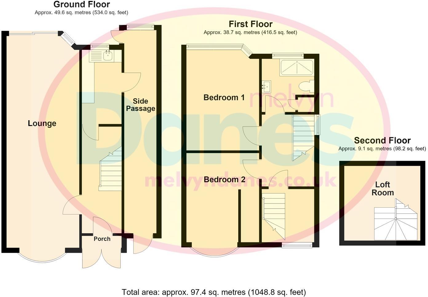 Garretts Green Lane, Birmingham floorplan