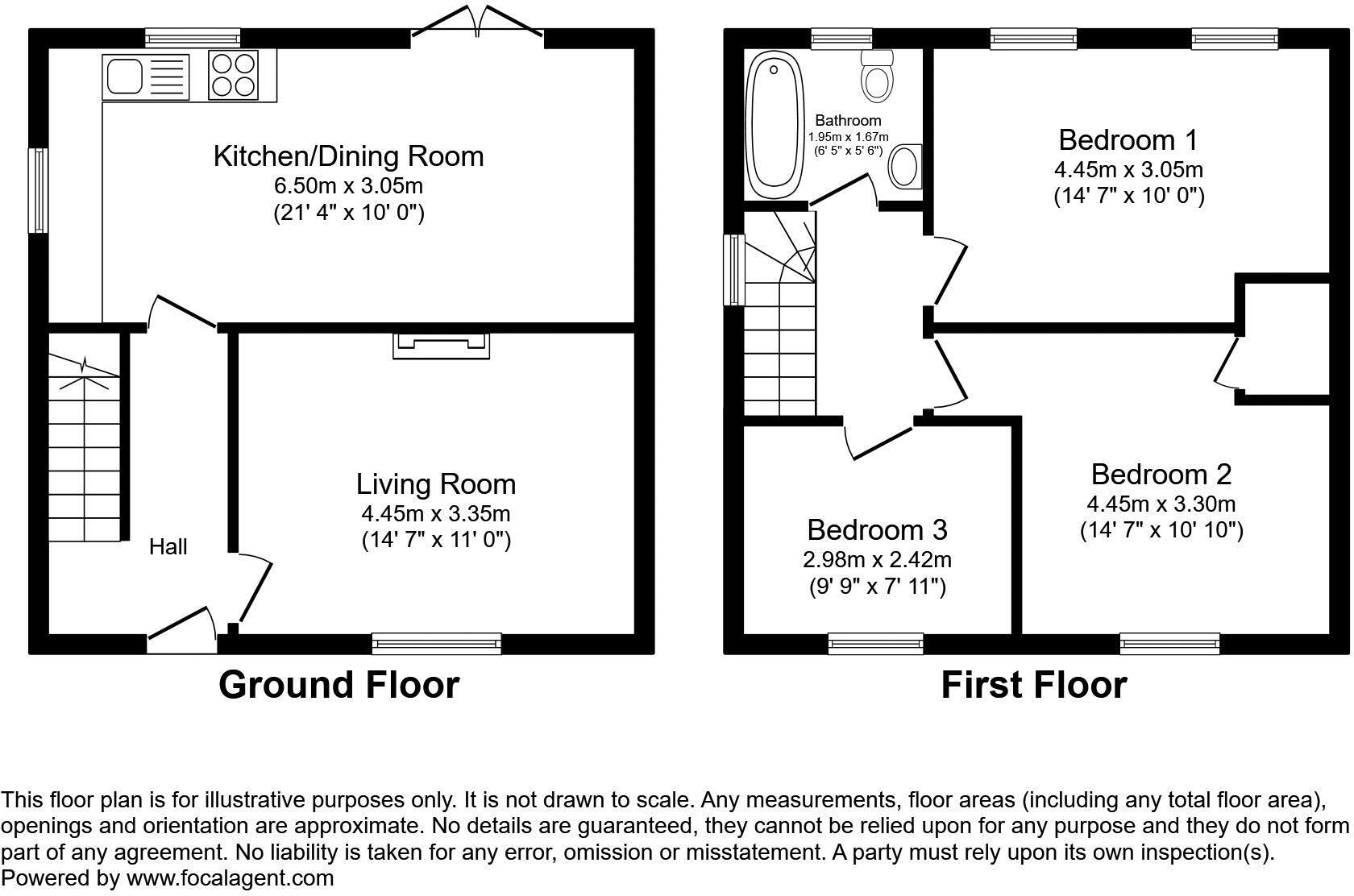 3 Bedroom semi detached house, Brooklands, Brinkworth floorplan