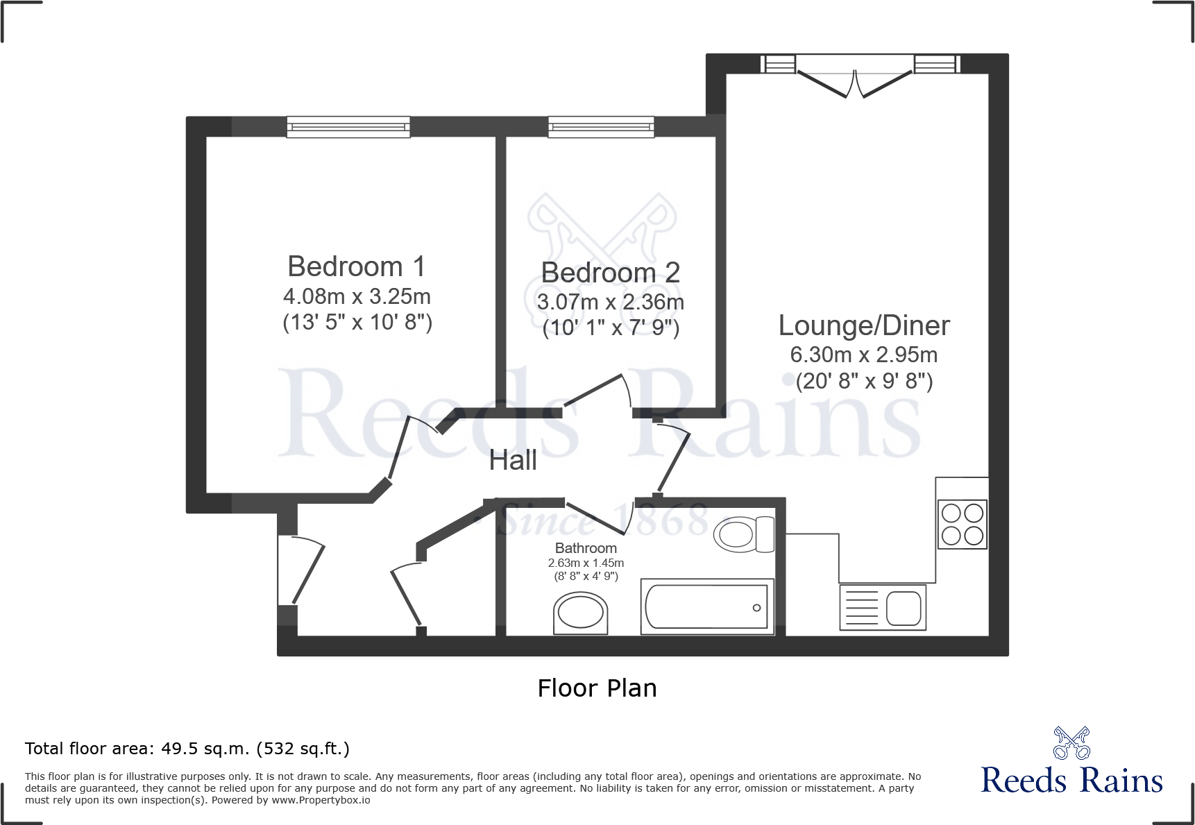Meadowgate, Wigan, Greater Manchester, WN6 floorplan