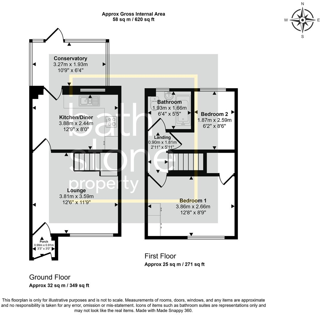 Fern Close, Midsomer Norton, Radstock floorplan