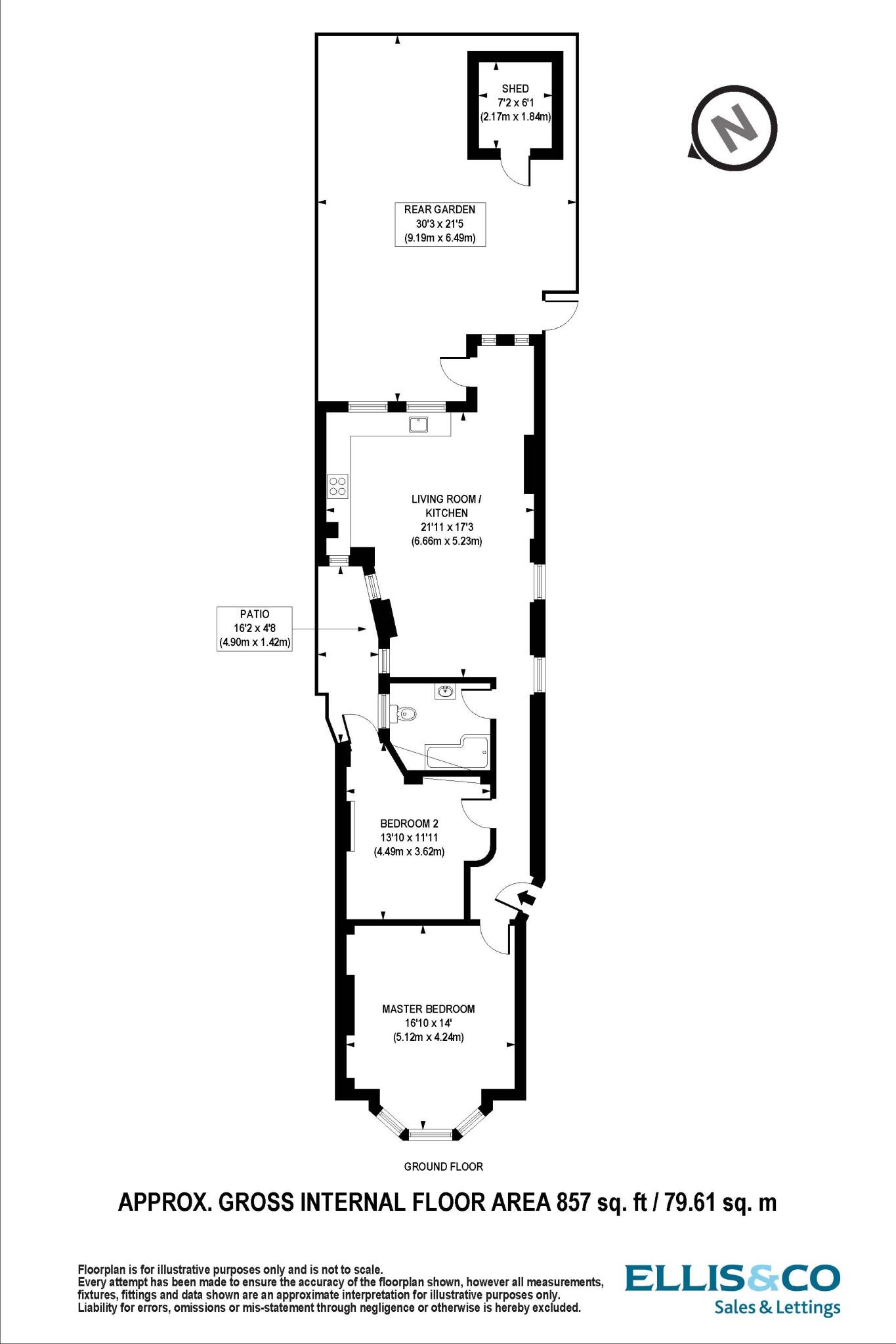 Abbotsford Avenue, London, N15 floorplan