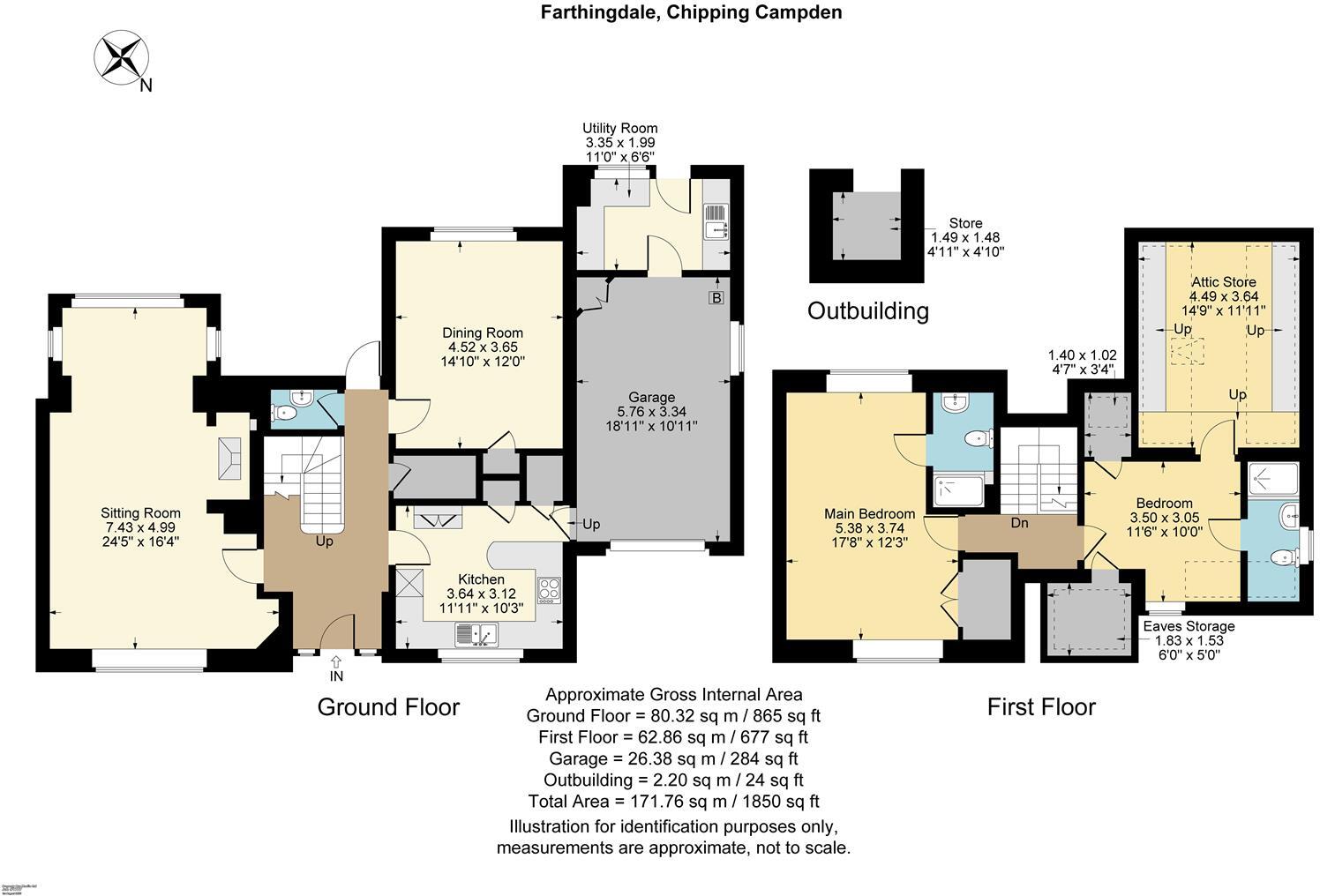 Hoo Lane, Chipping Campden floorplan