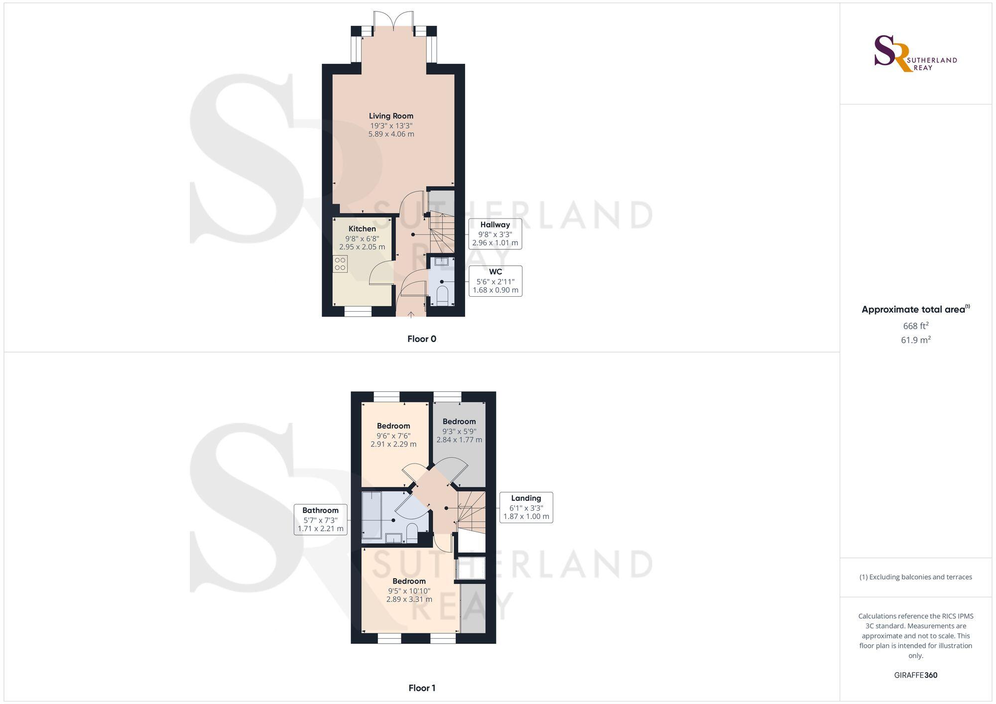Burrfields Road, Chapel-En-Le-Frith, SK23 floorplan