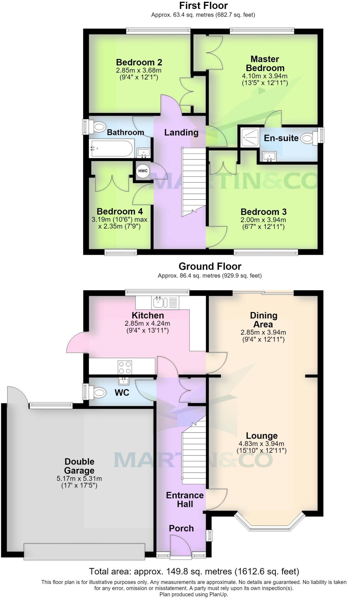 Bute Drive, Highcliffe floorplan