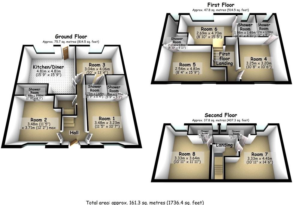 Pershore Place, Cannon Park floorplan