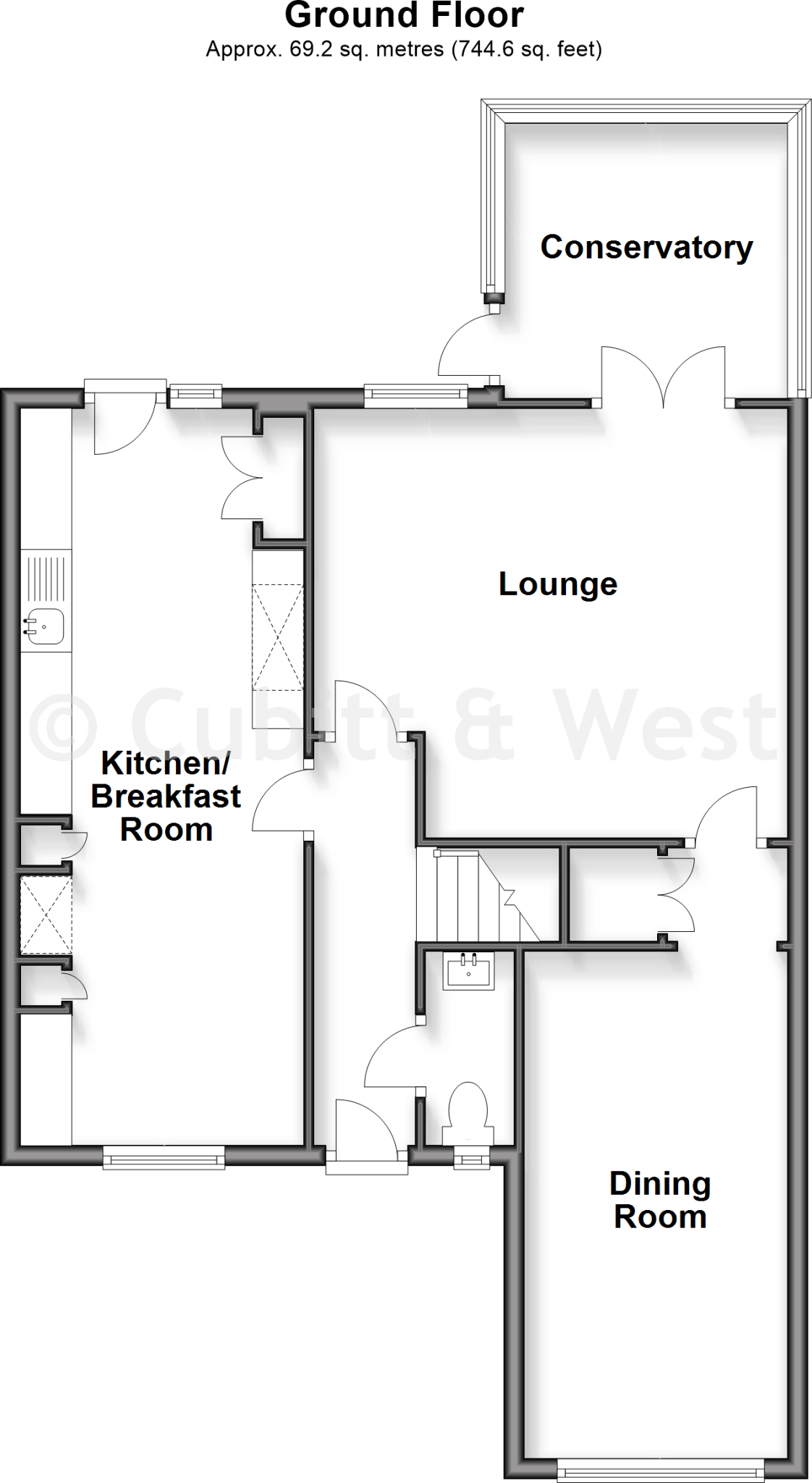 Penfolds Place, Arundel, West Sussex floorplan