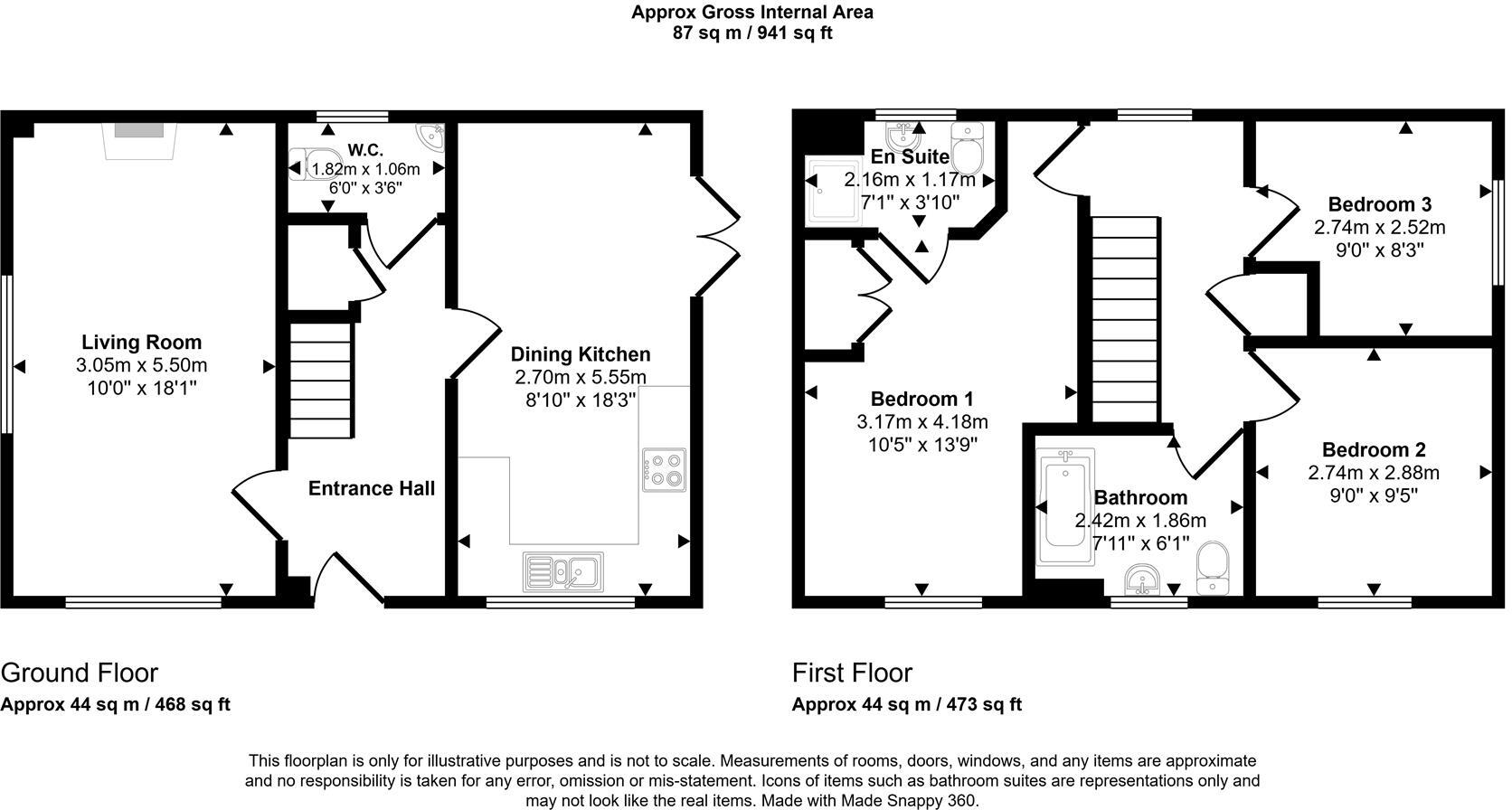 Beck Crescent, Loughborough floorplan