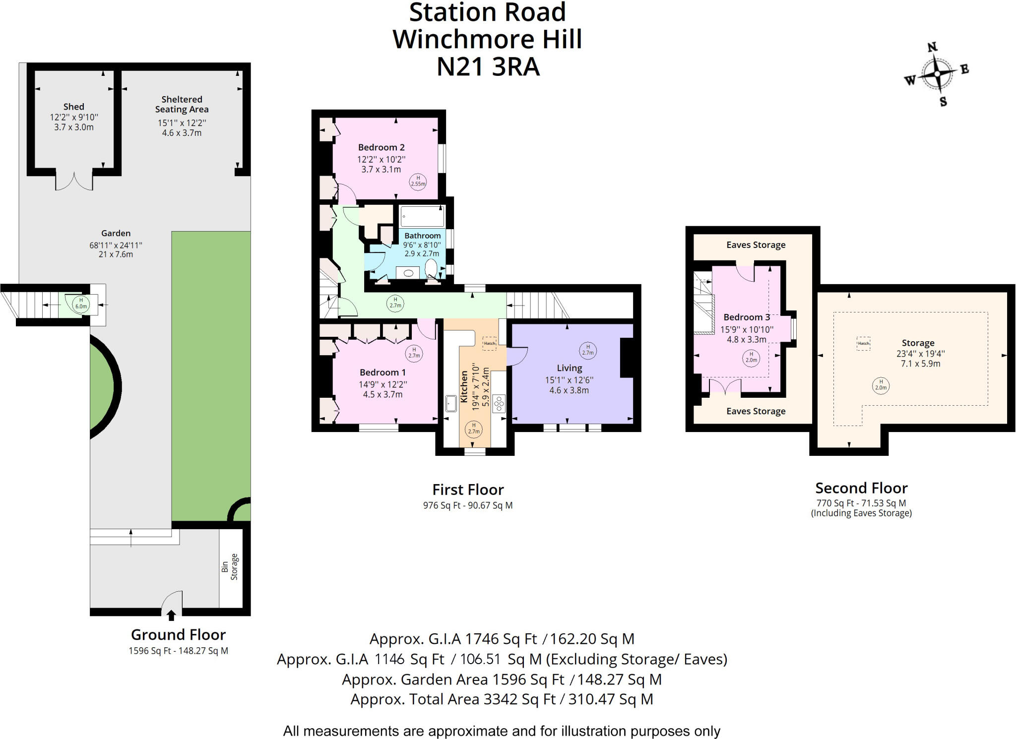 Station Road, London, N21 floorplan