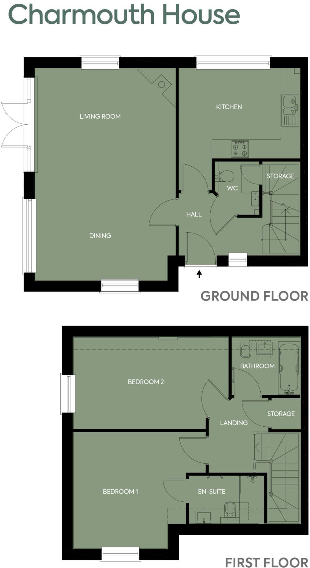Charmouth House, The Old Malthouse, Langton Matravers floorplan