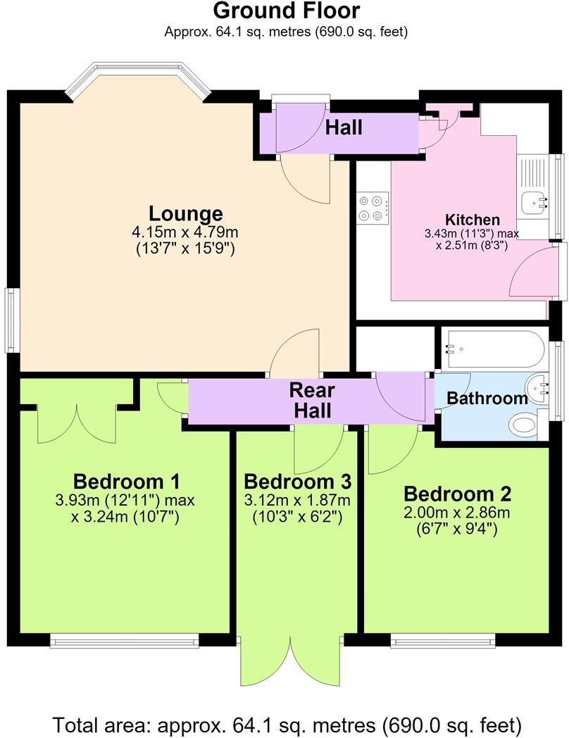 Jervaulx Road, Morton On Swale, Northallerton floorplan