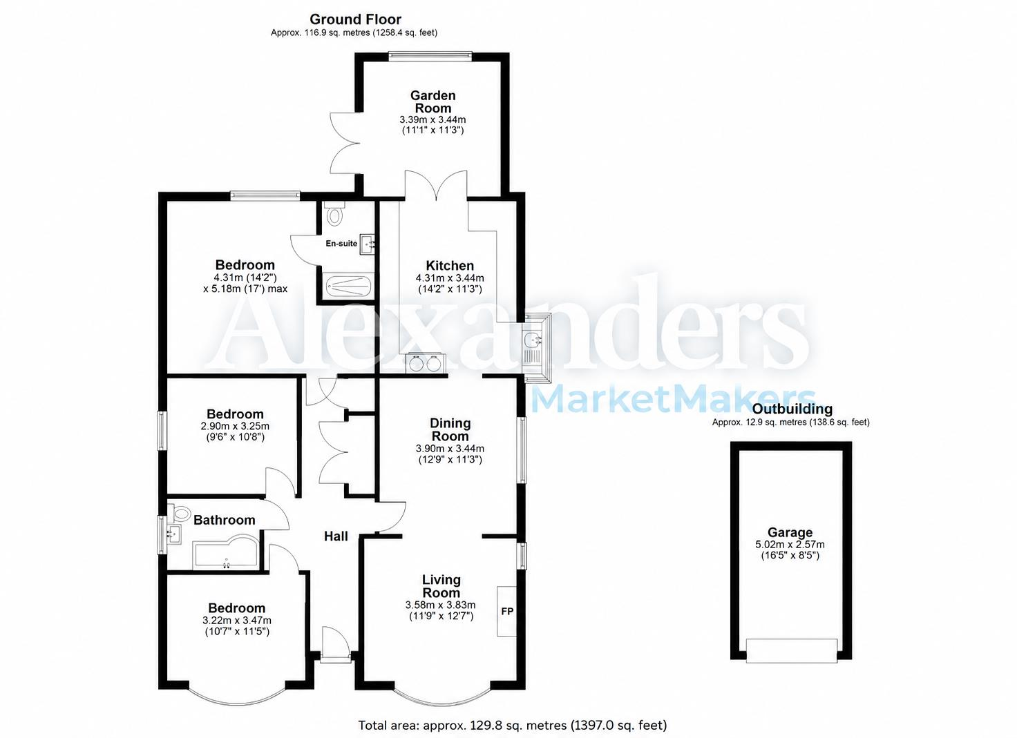 New Street, Oakthorpe, Swadlincote floorplan