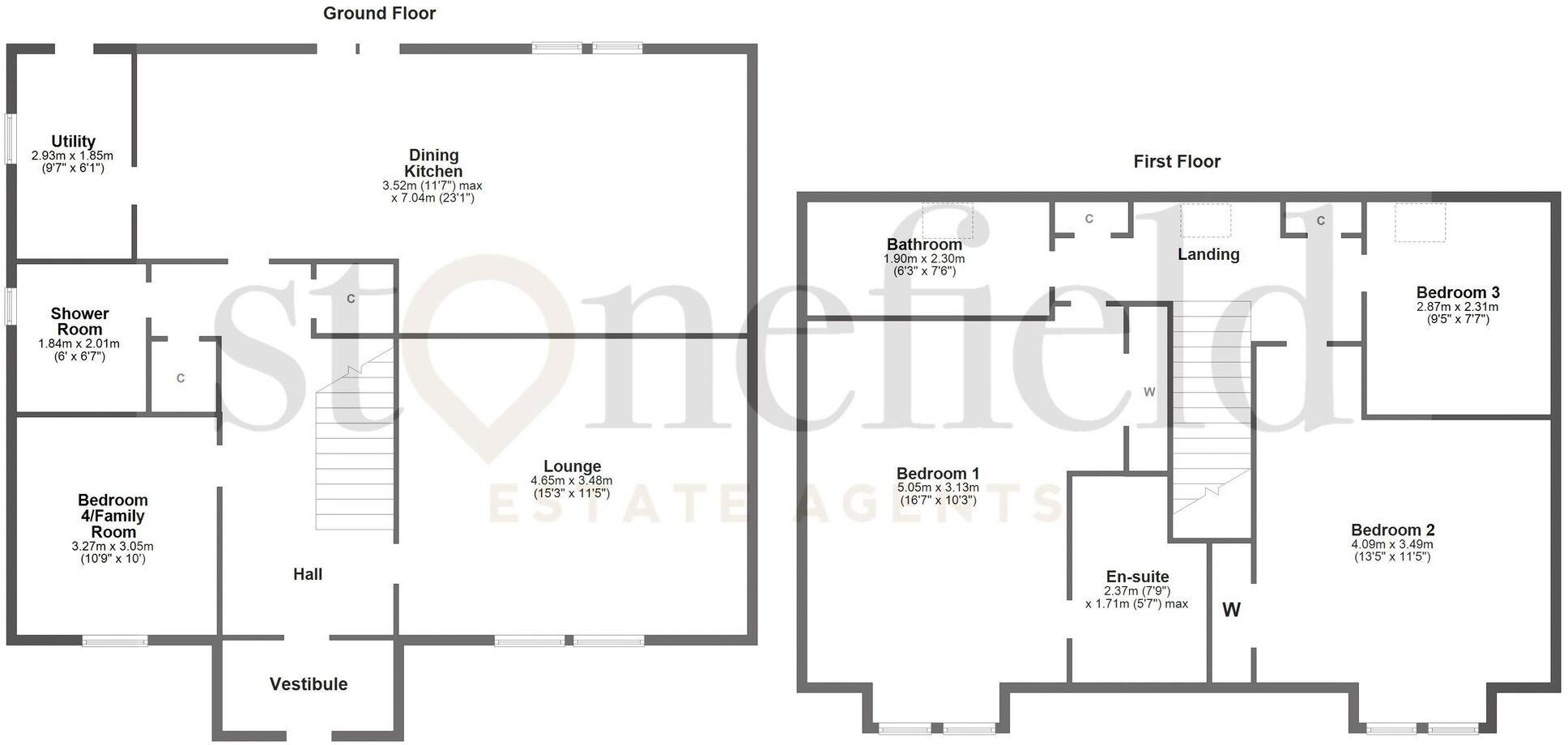 6, Corbett Crescent, Cumnock, KA18 floorplan