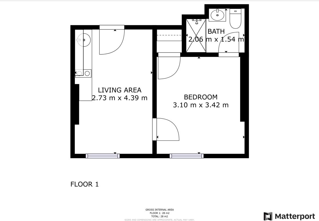 Elsham Road, Holland Park, W14 floorplan