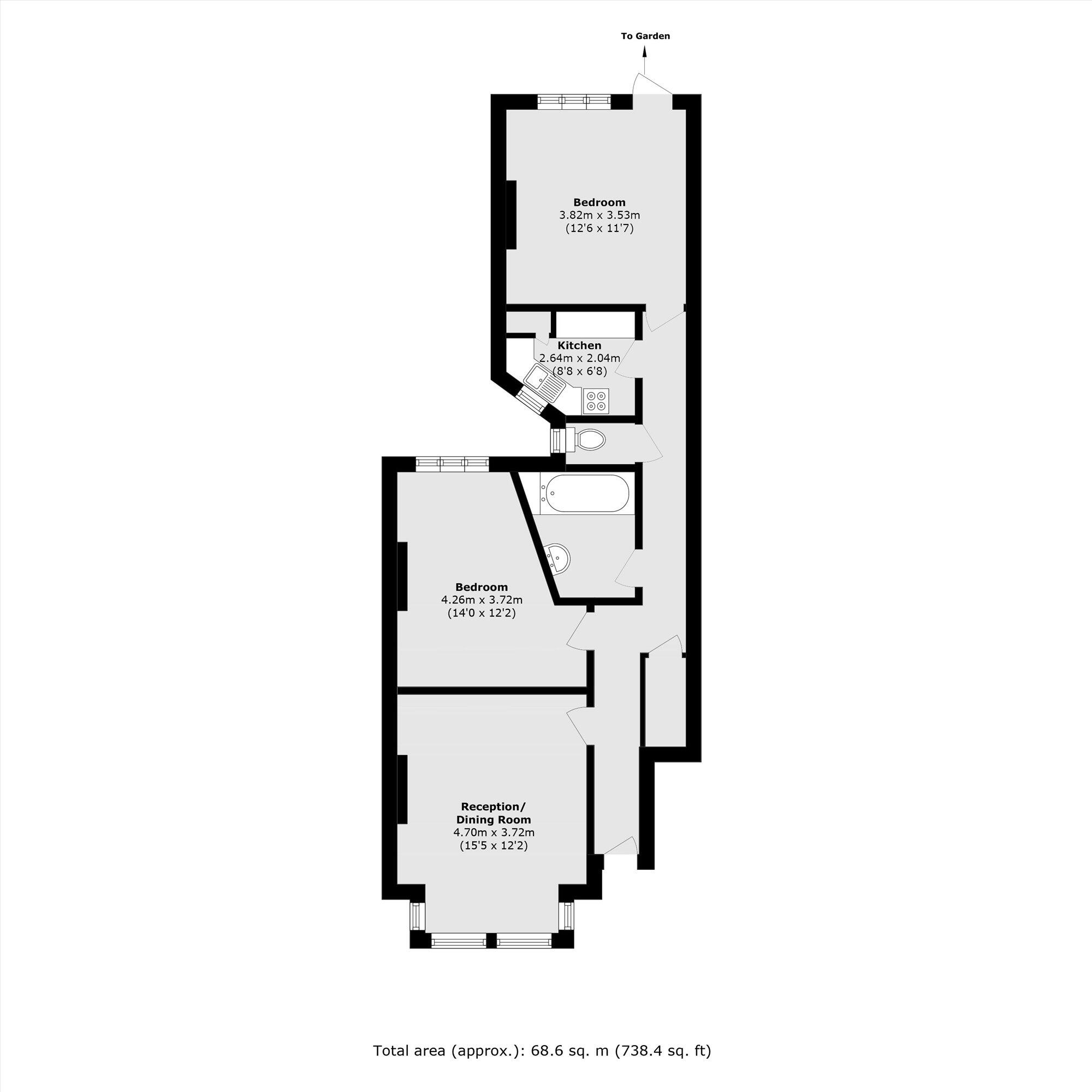 Nemoure Road, Acton floorplan
