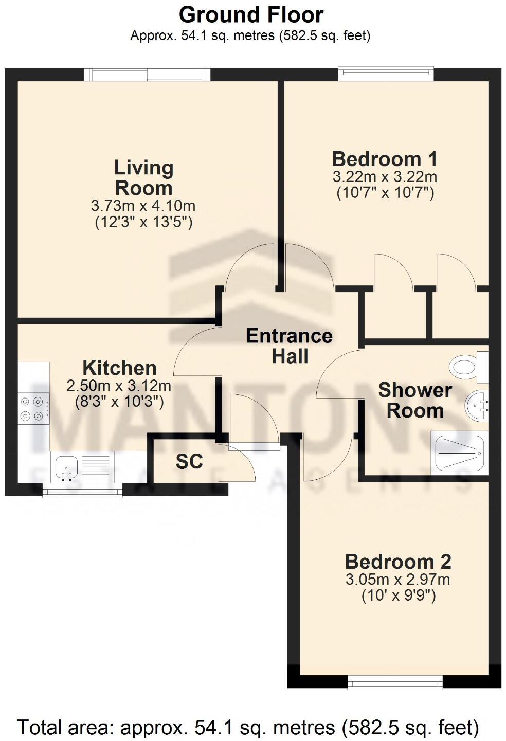 Edgcott Close, Barton Hills, Luton, LU3 4DT floorplan