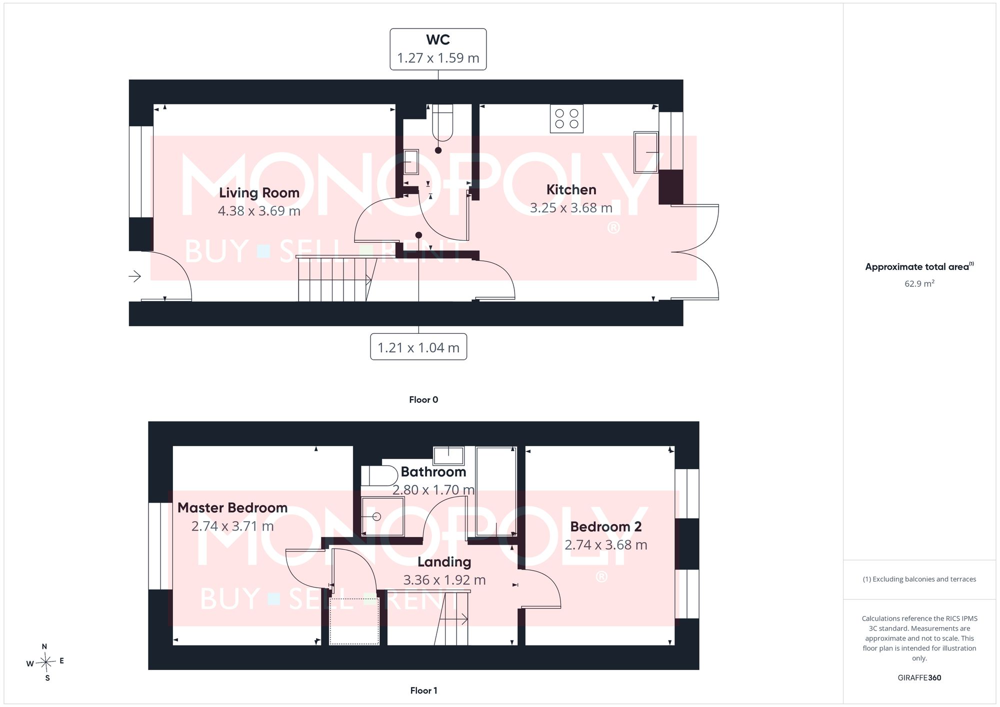 Cae Topyn, Denbigh, LL16 floorplan