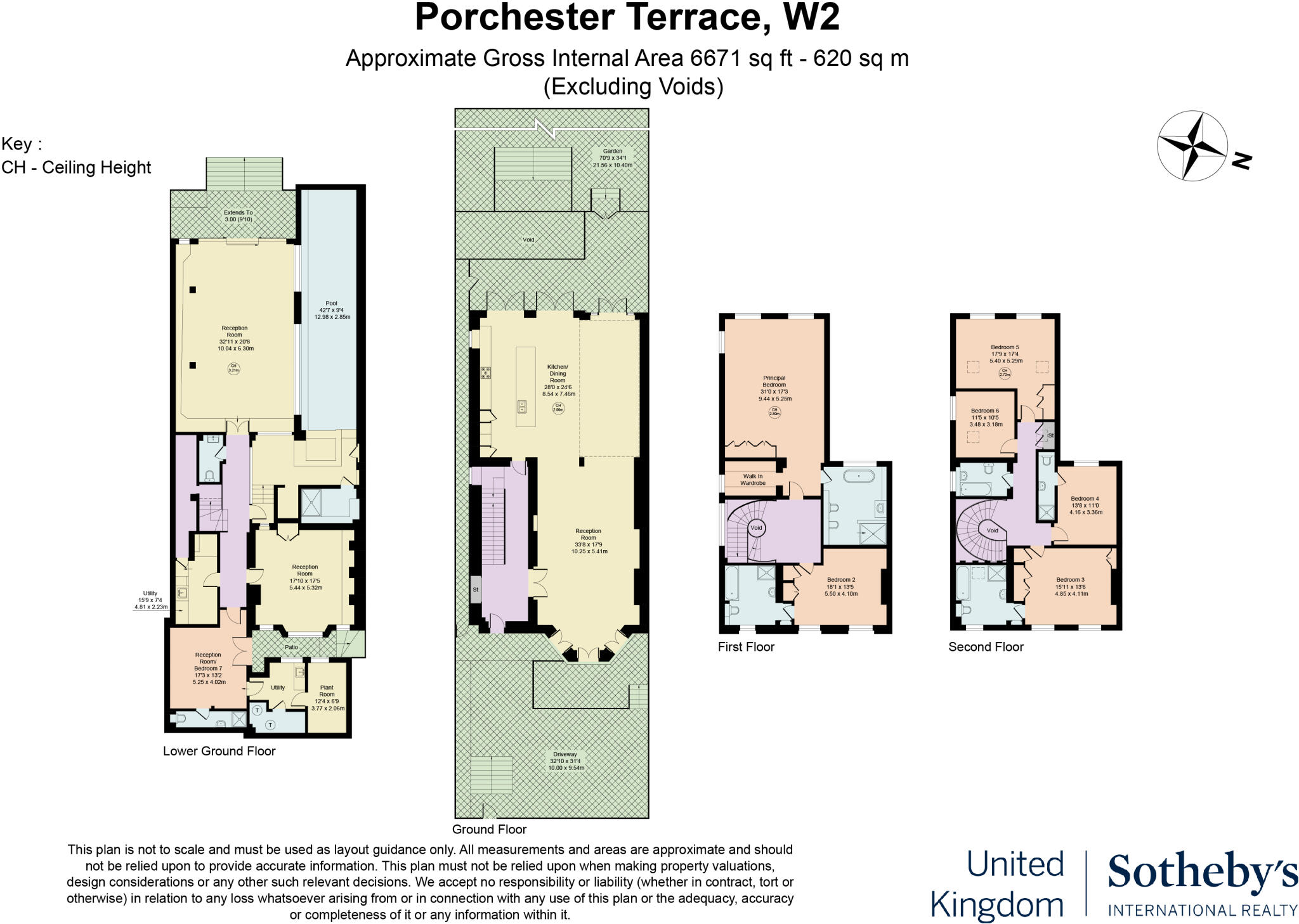 Porchester Terrace, Notting Hill, London, W2 floorplan