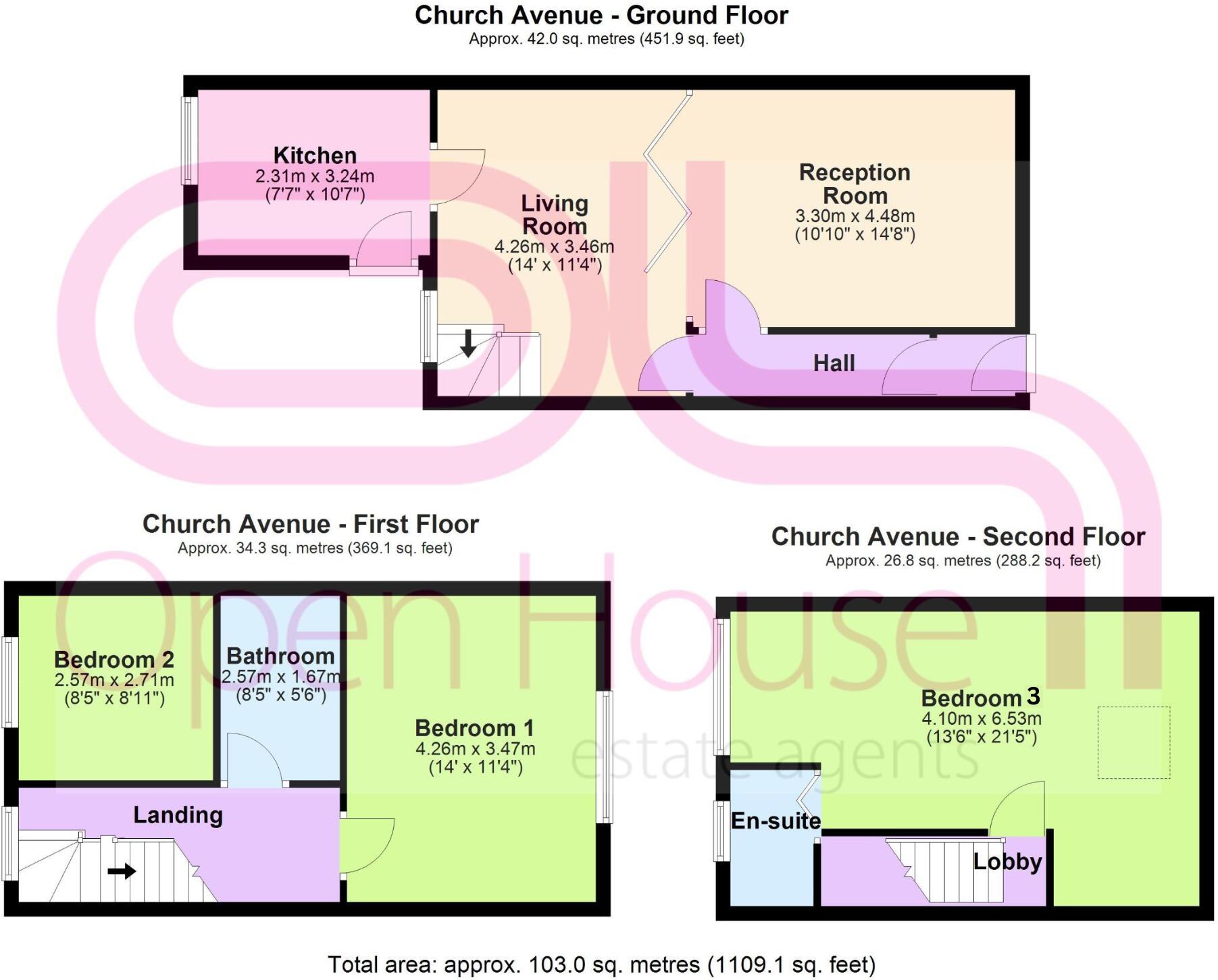 Church Avenue, Bolton floorplan
