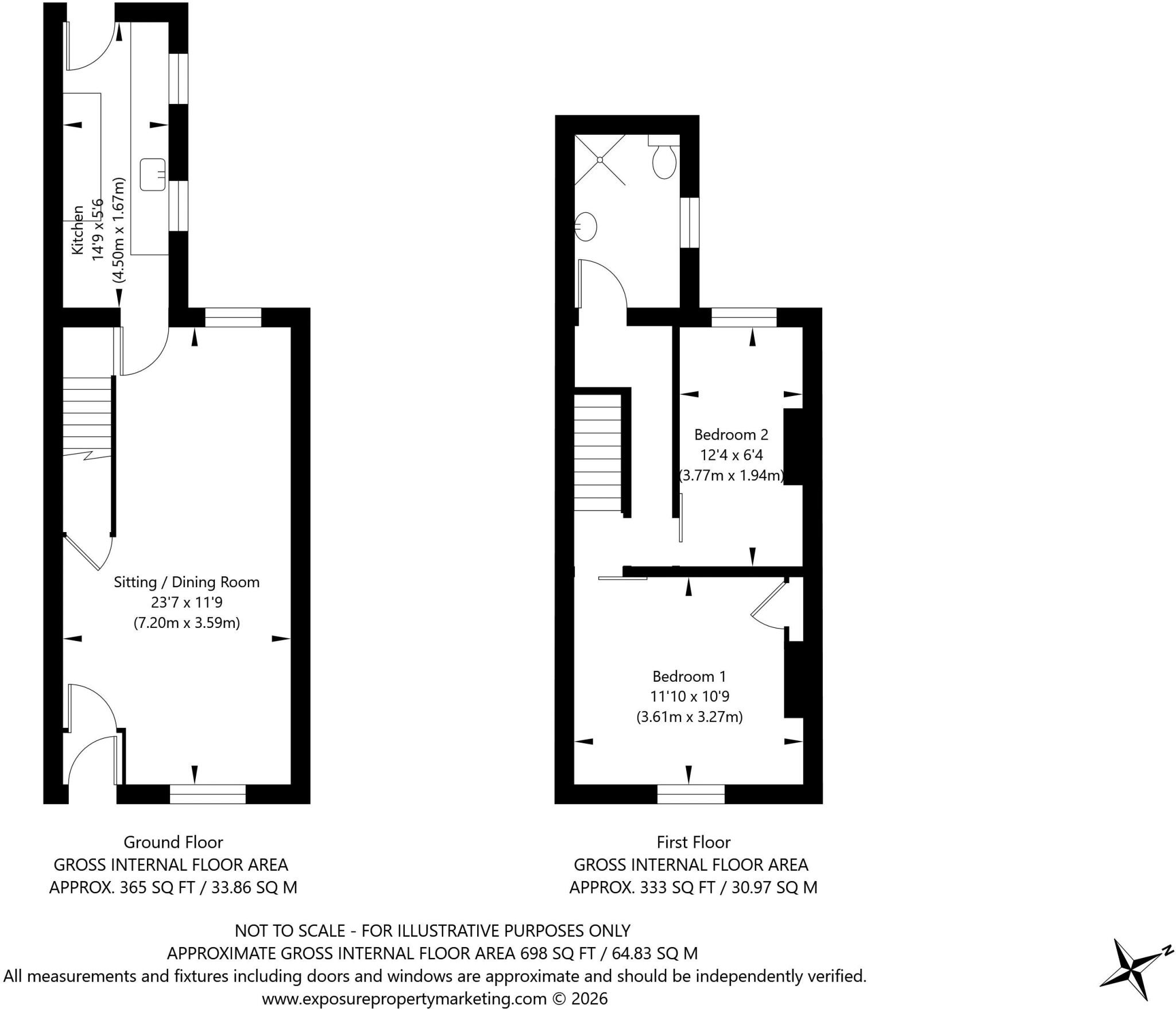 Baker Street, York floorplan