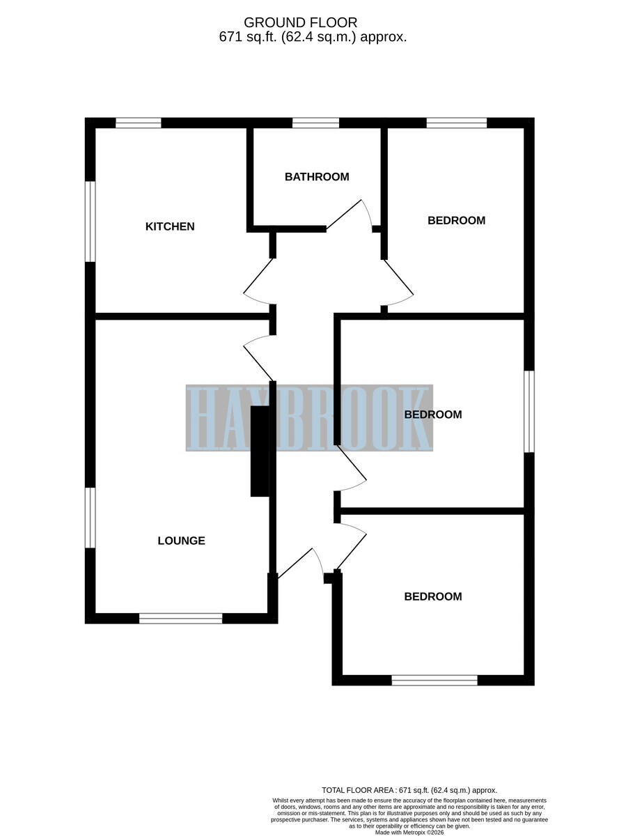 Ashfield Close, Barnsley floorplan