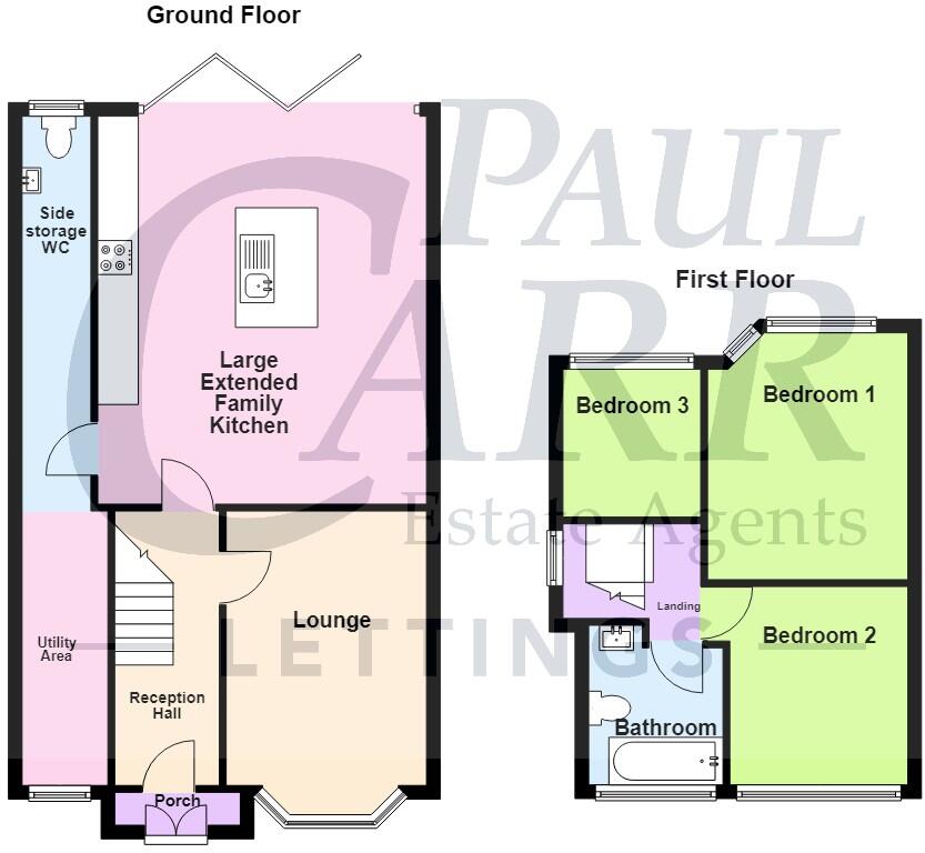 Hamstead Road, Great Barr, Birmingham, B43 5BA floorplan