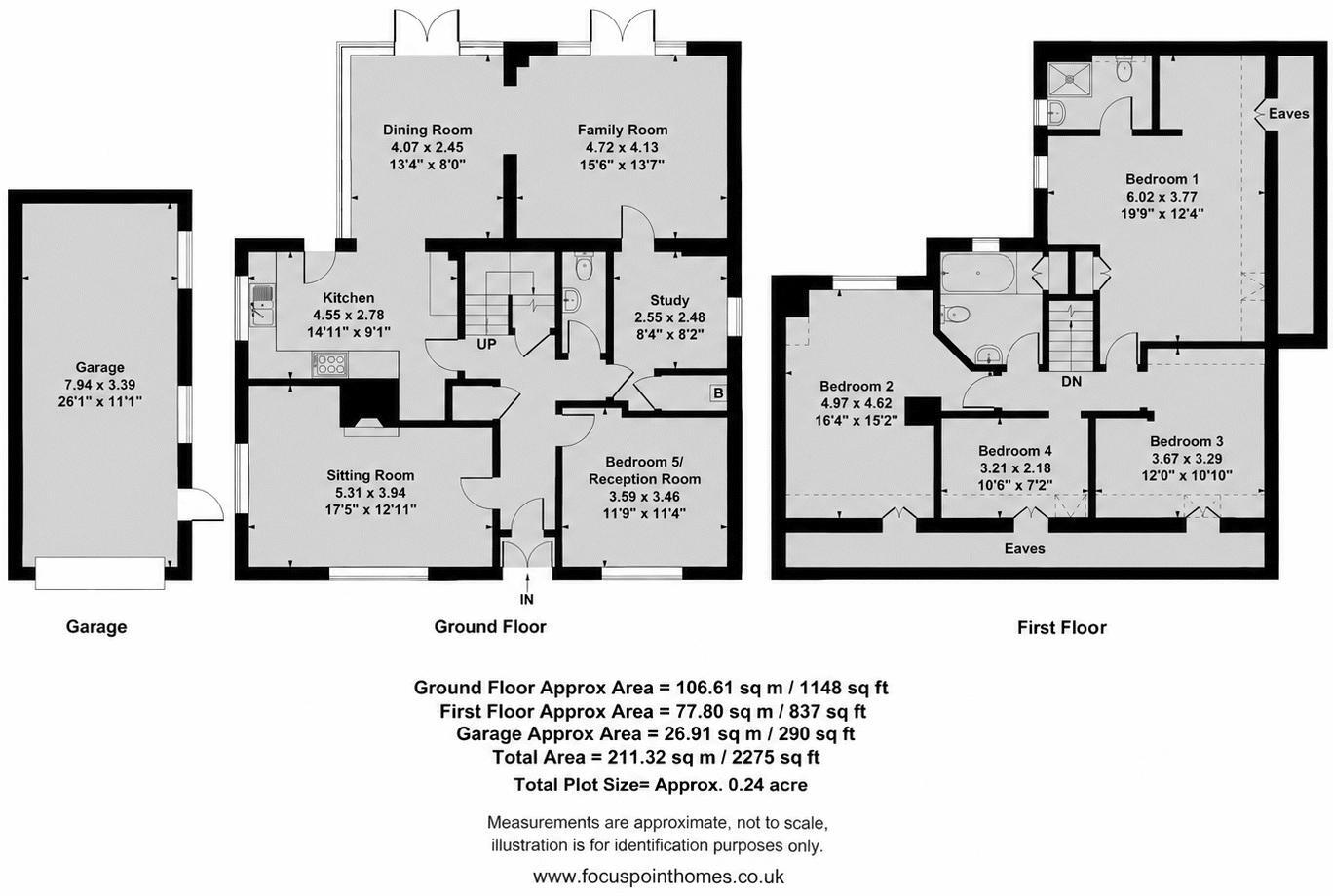Lower Close, Bodicote floorplan