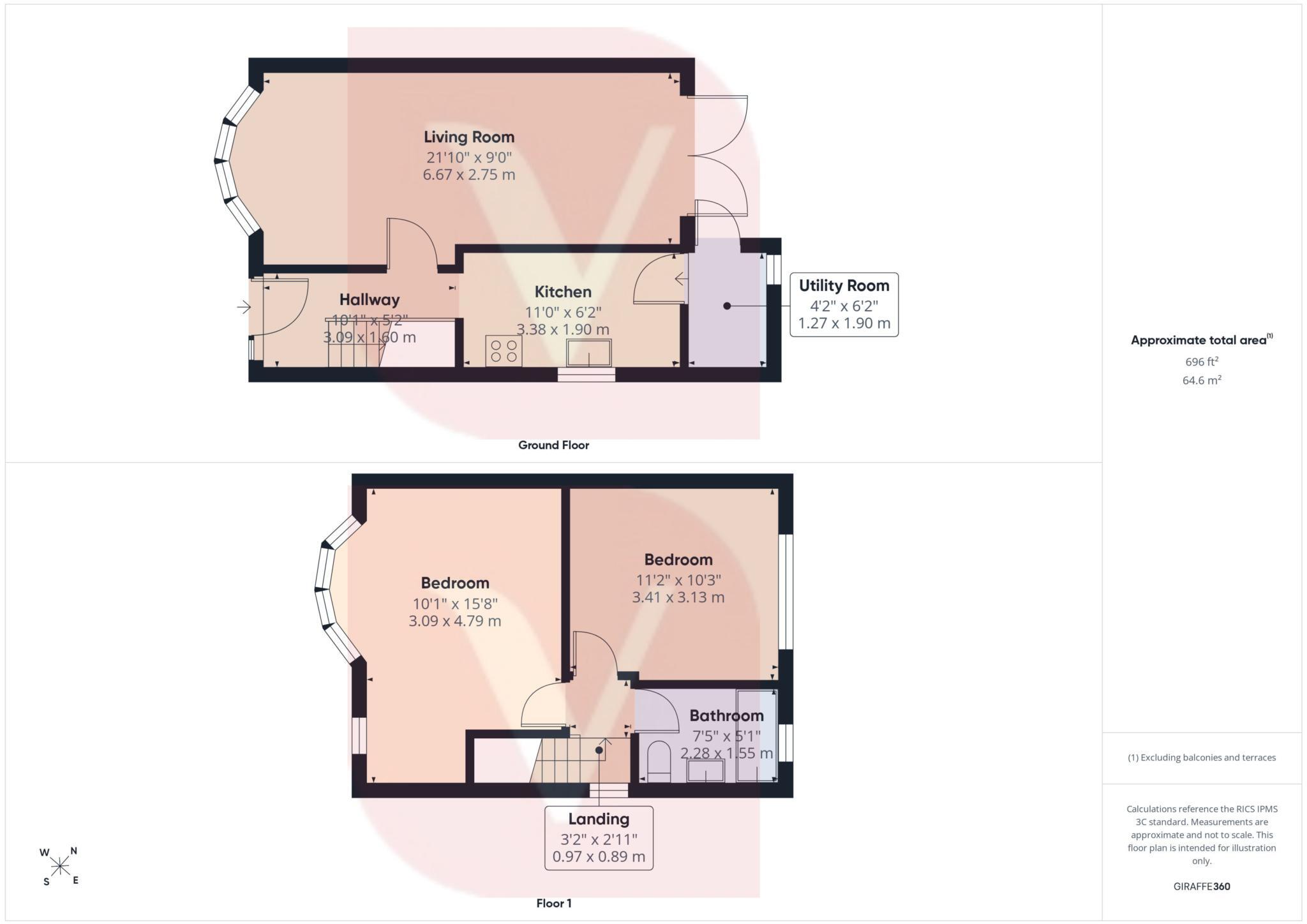 Beechwood Road, Luton floorplan