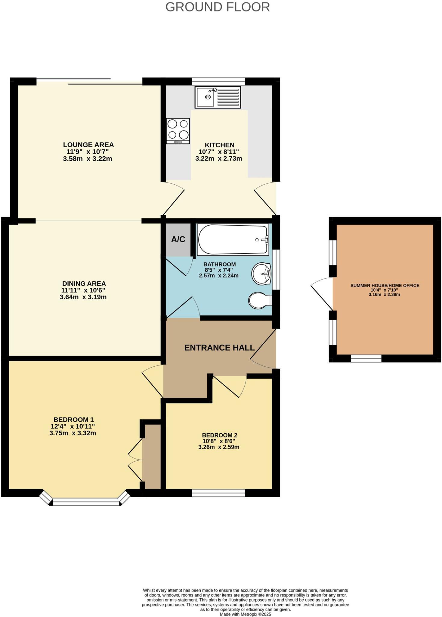 Oatlands Road, Shinfield, RG2 floorplan