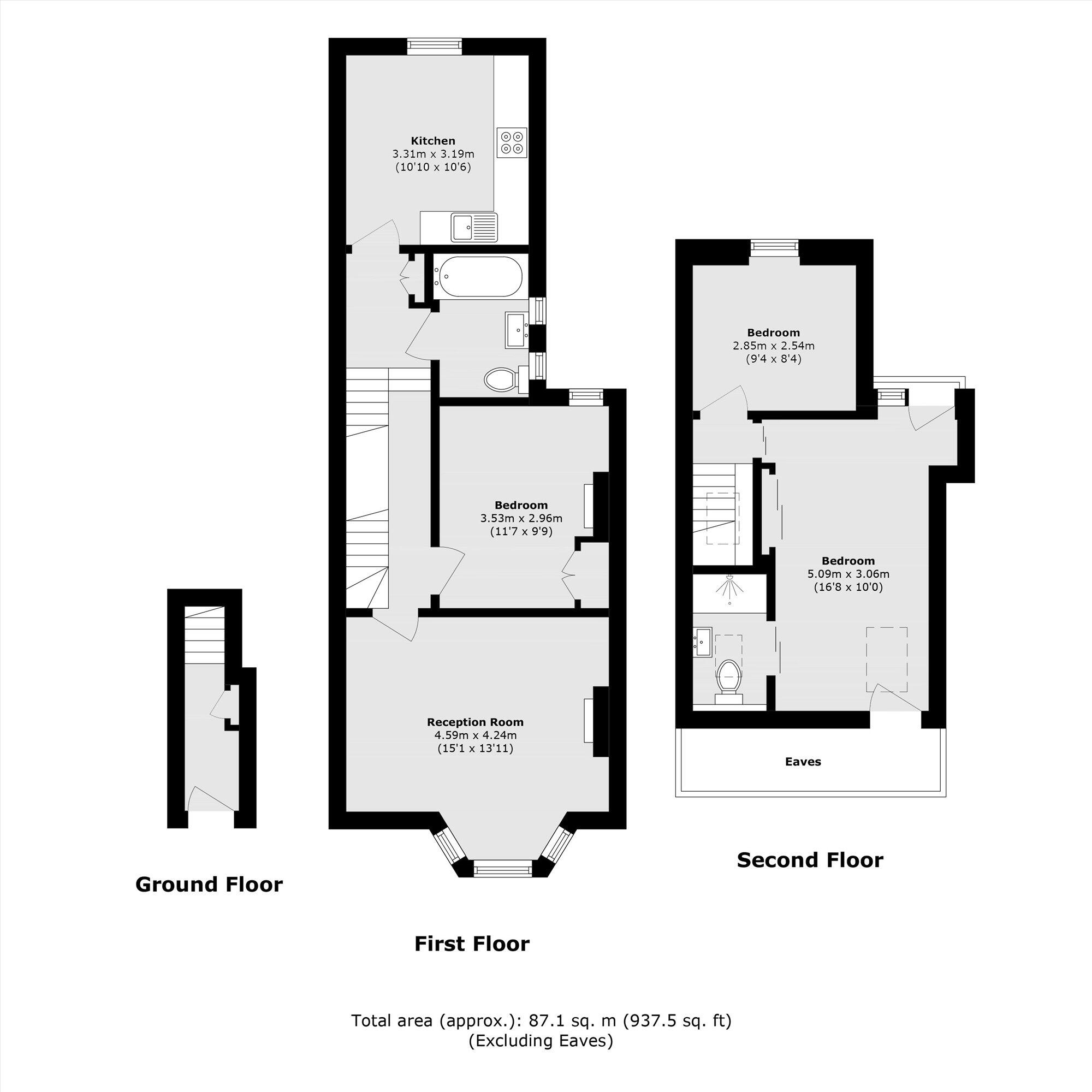 Church Path, Chiswick floorplan