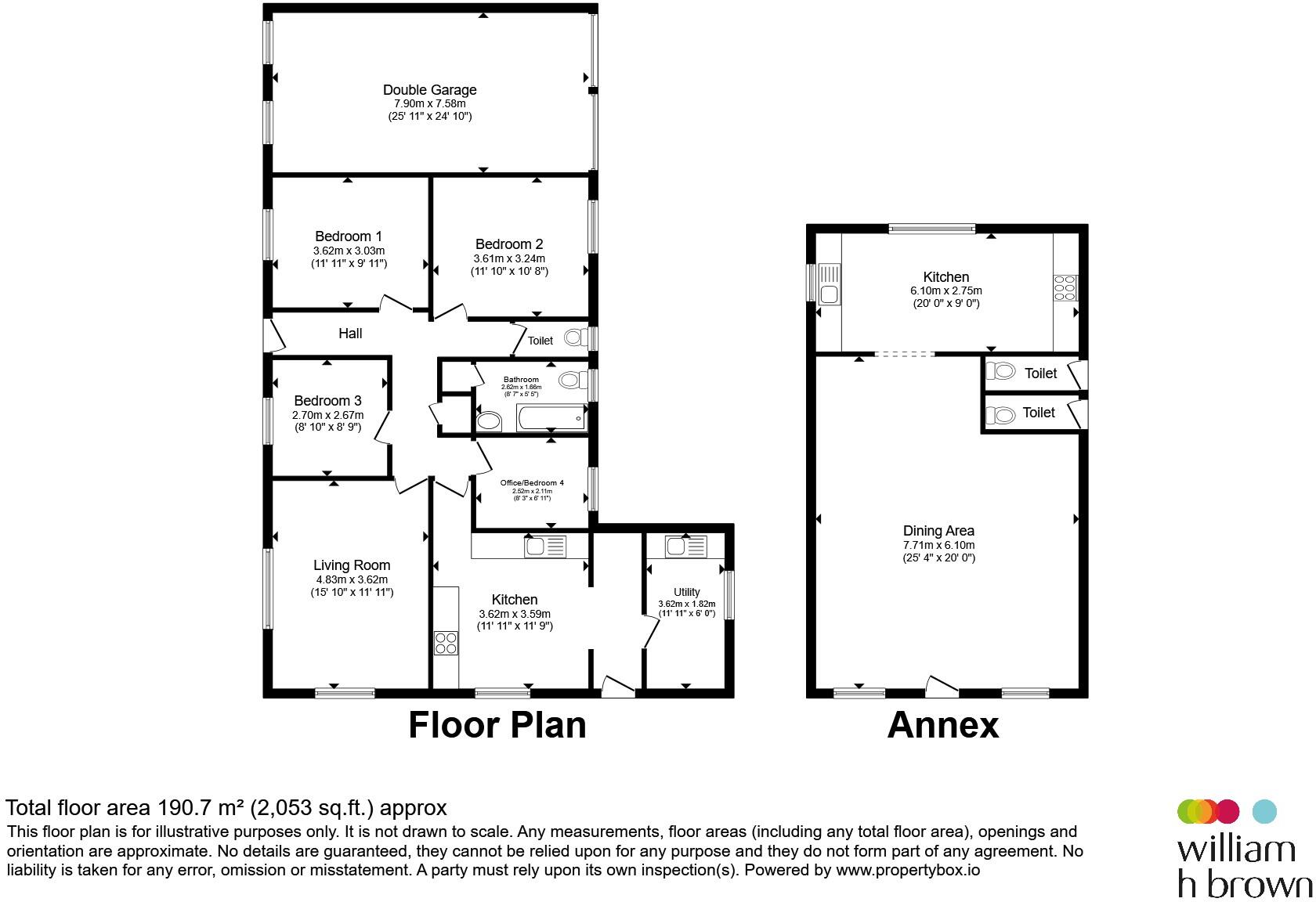 Main Road, West Keal, SPILSBY floorplan
