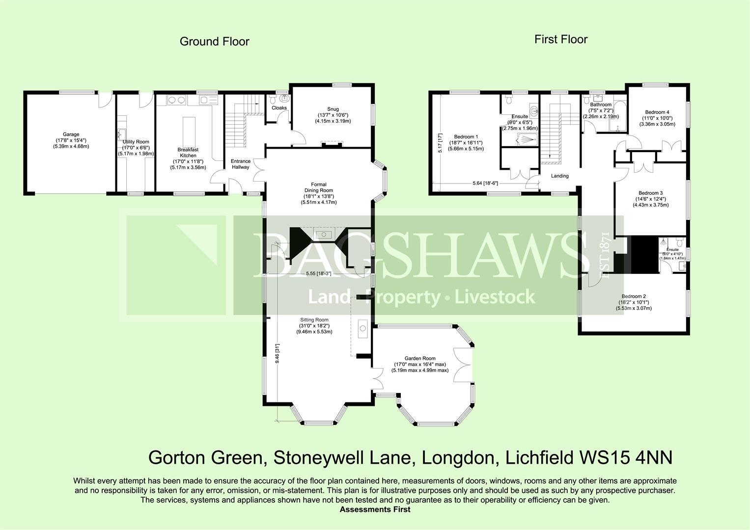 Gorton Green, Longdon floorplan