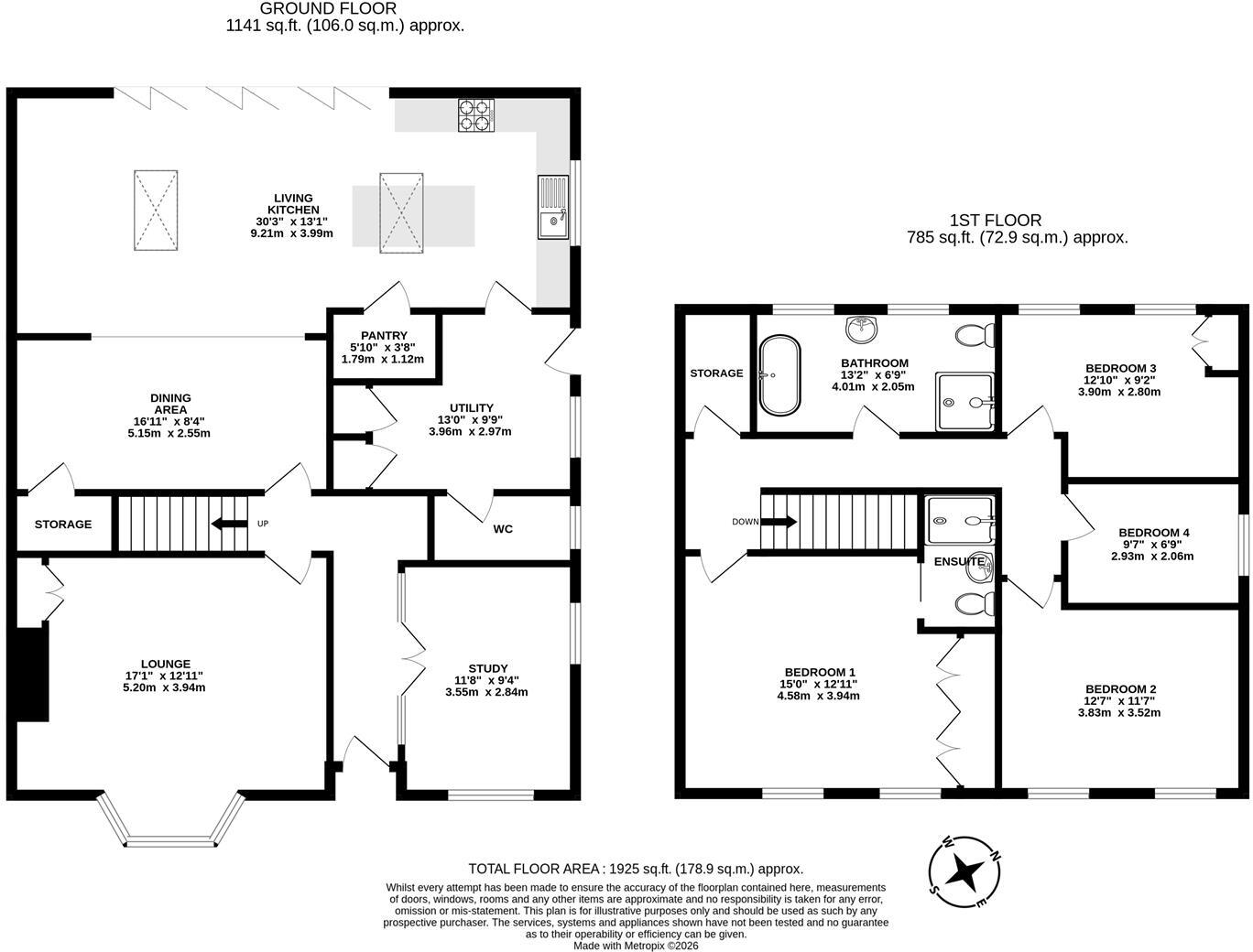 Scotter Road, Scunthorpe floorplan