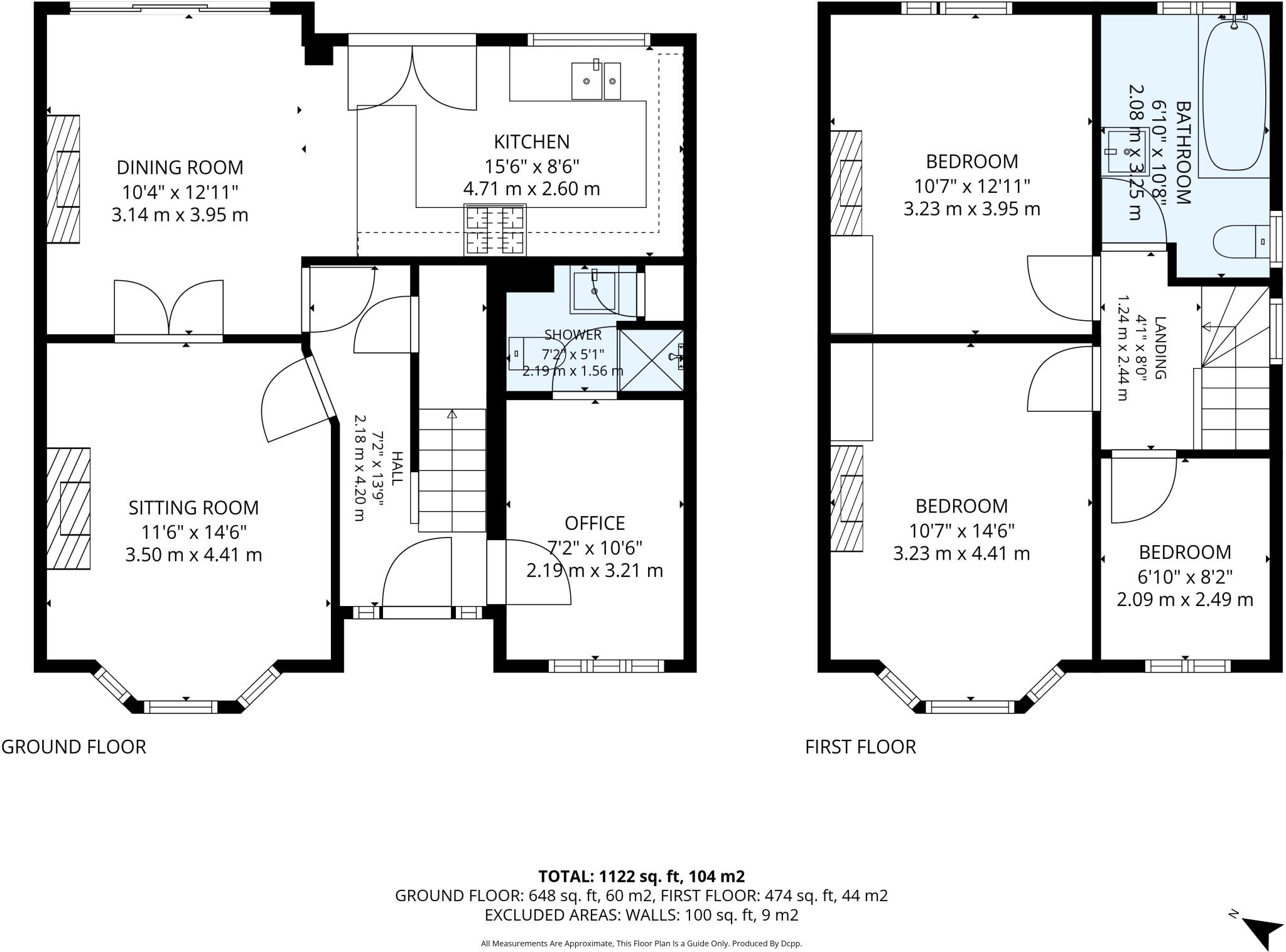 Park Road, Bury St Edmunds, Suffolk floorplan