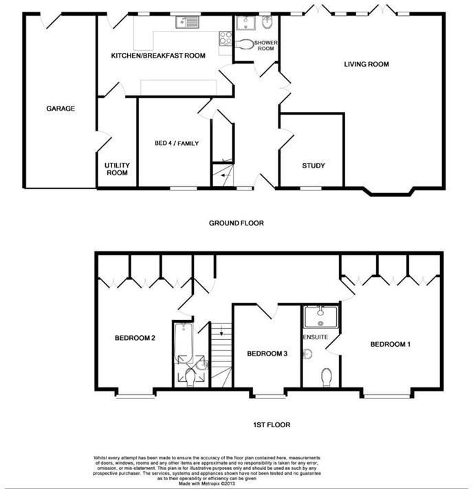 Grove Road, Emmer Green floorplan