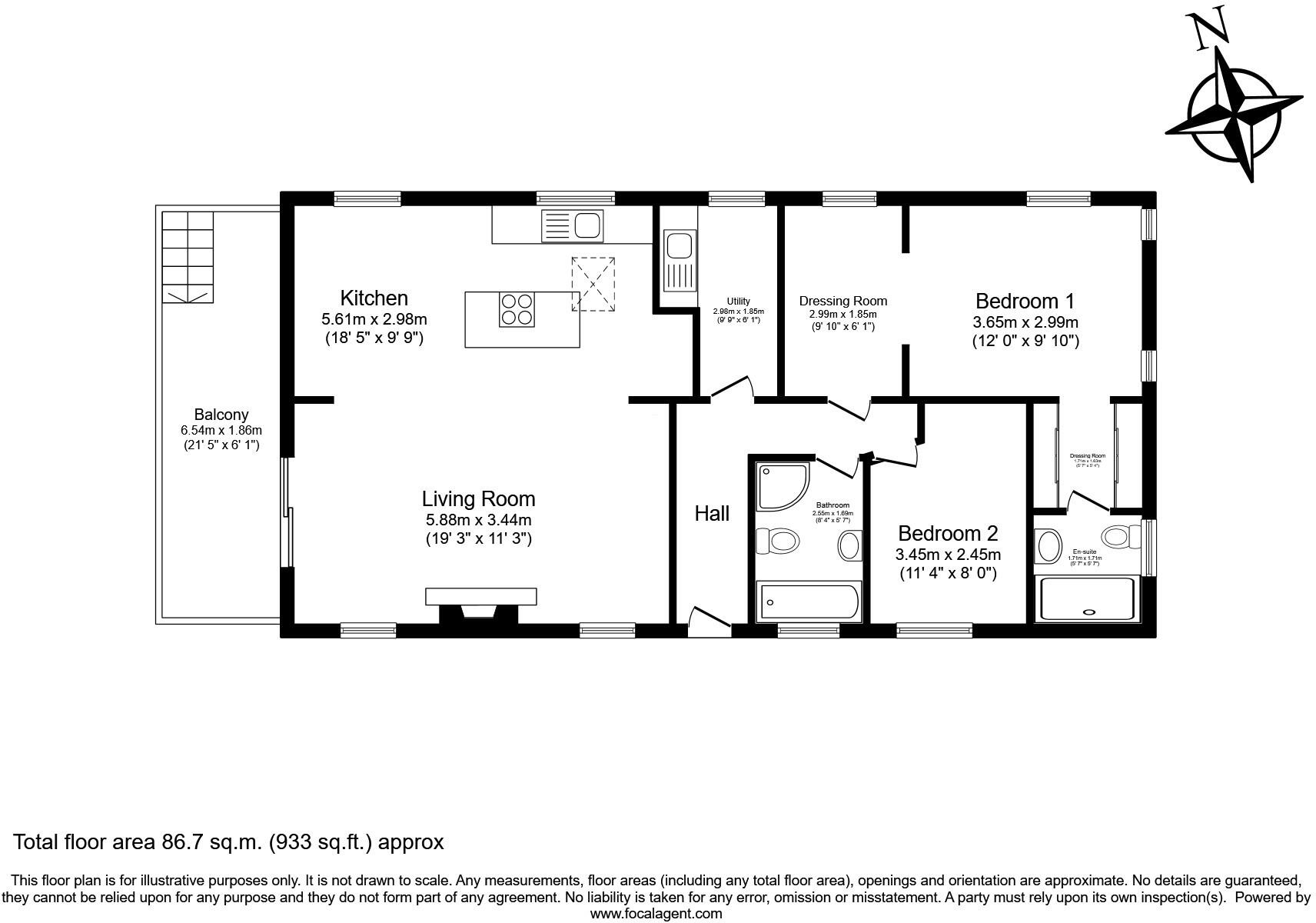 Poole, Dorset, BH16 floorplan