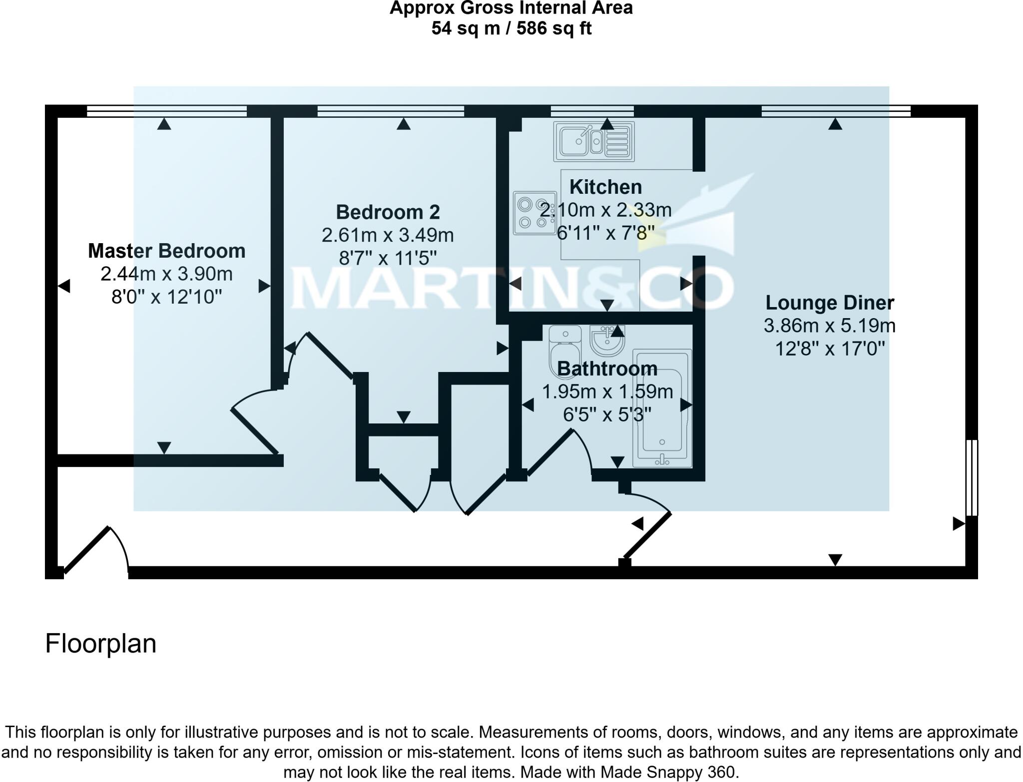 Euston Grove, Ringwood floorplan