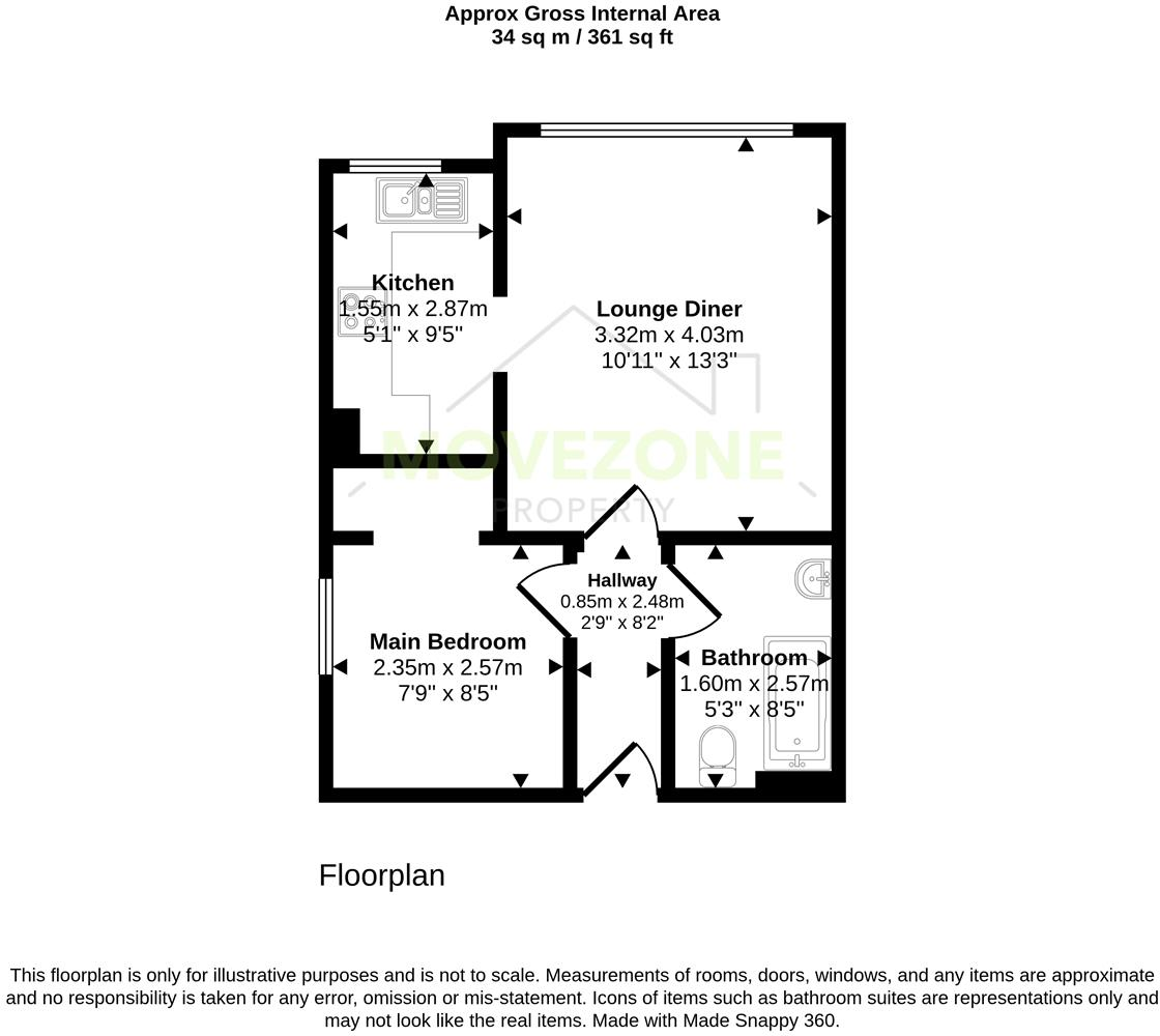 Westmoreland Road, Bromley, BR2 floorplan