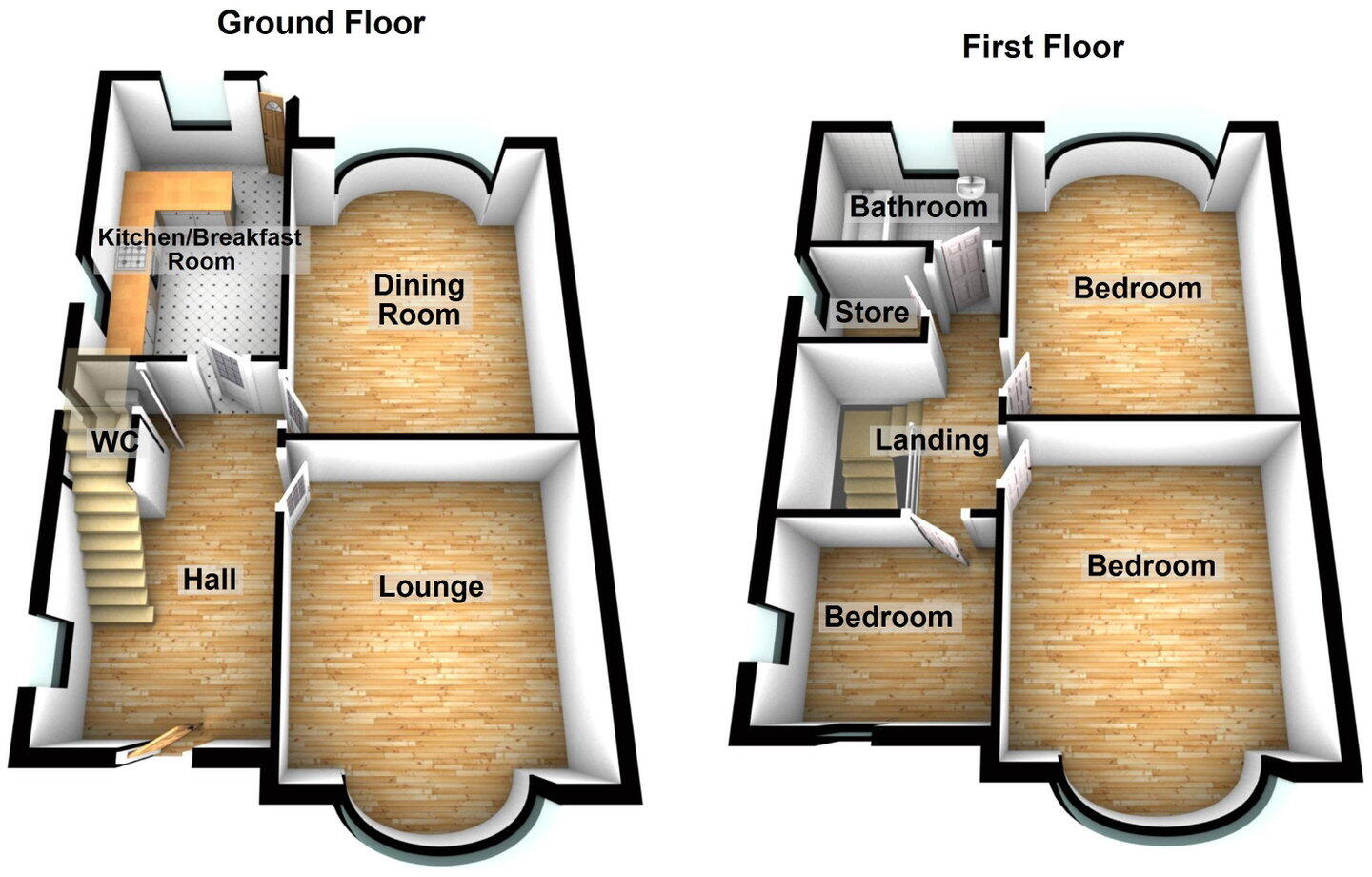 Oldham Road, Grasscroft, Saddleworth floorplan