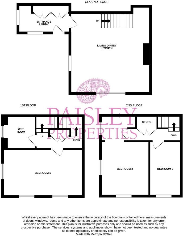Booth House Lane, Holmfirth, HD9 2TL floorplan