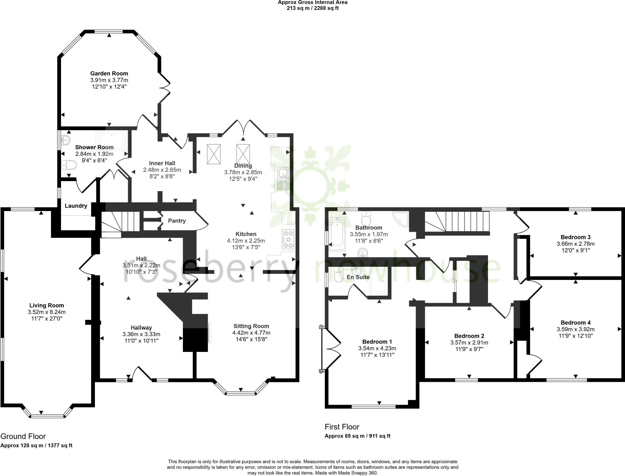 Ryehill Cottage, Brass Castle Lane, Nunthorpe, North Yorkshire floorplan