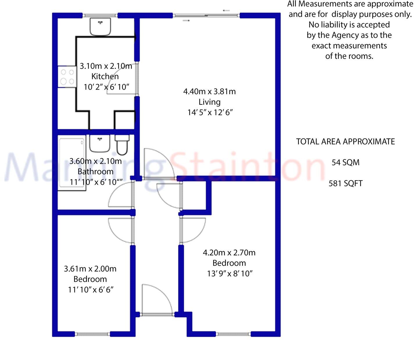 Ashby View, Leeds, West Yorkshire floorplan