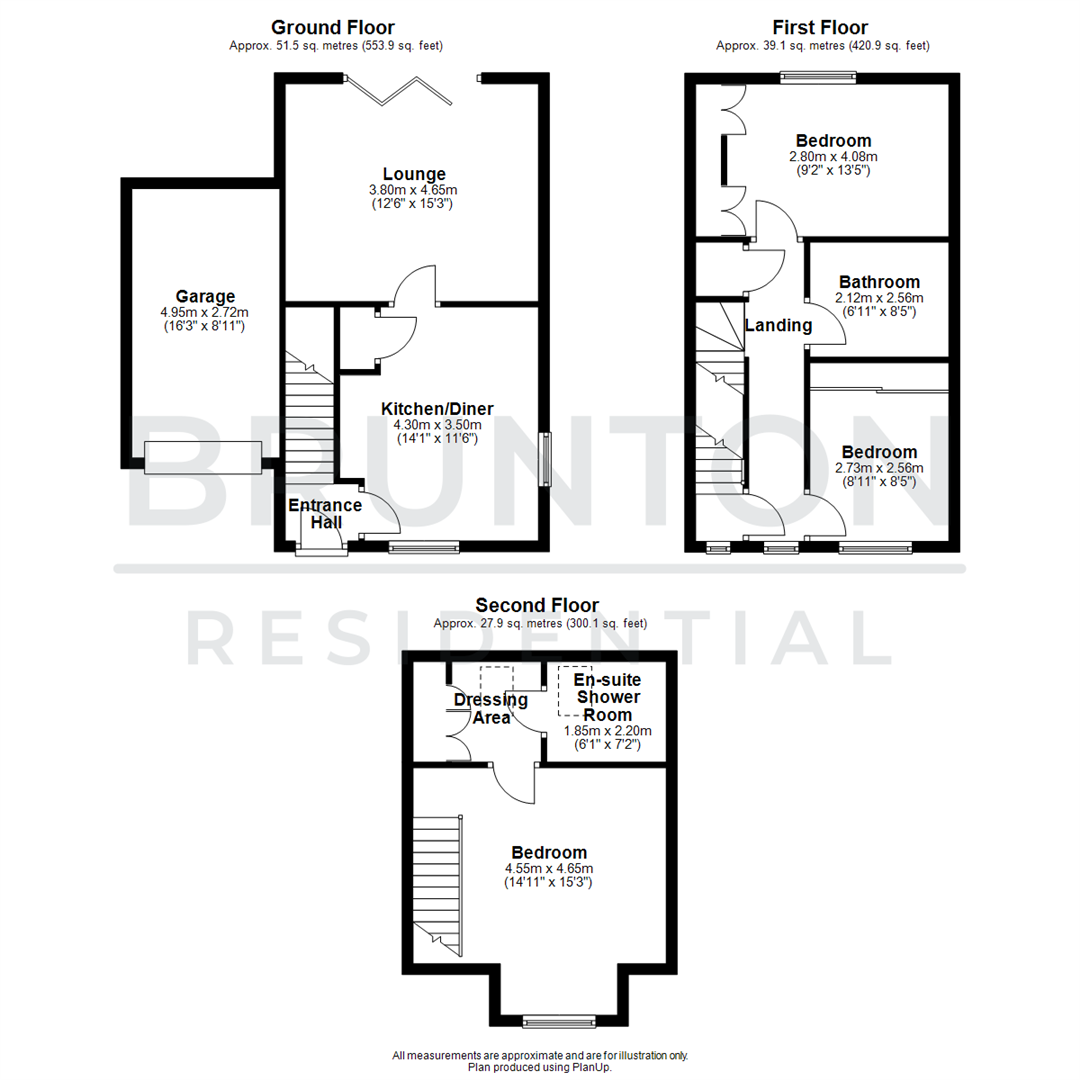 Doddington Drive, Cramlington, NE23 floorplan