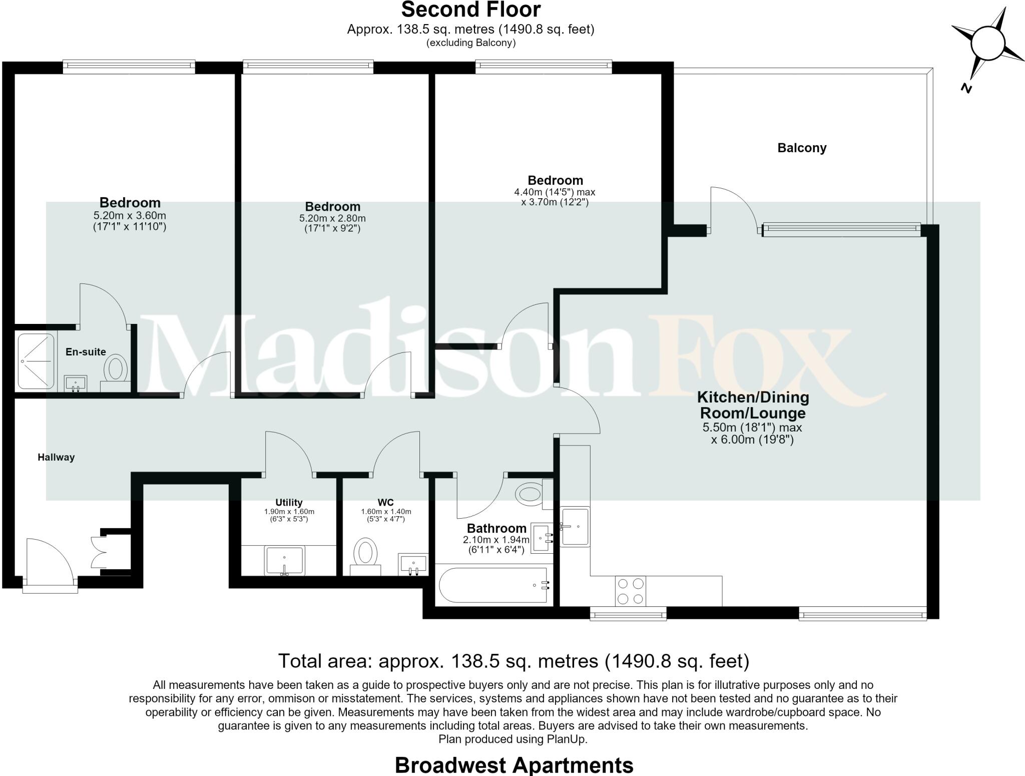 Wood Street, Walthamstow, E17 floorplan