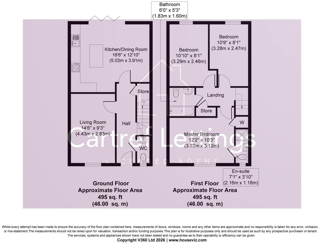 Warden Close, South Milford floorplan
